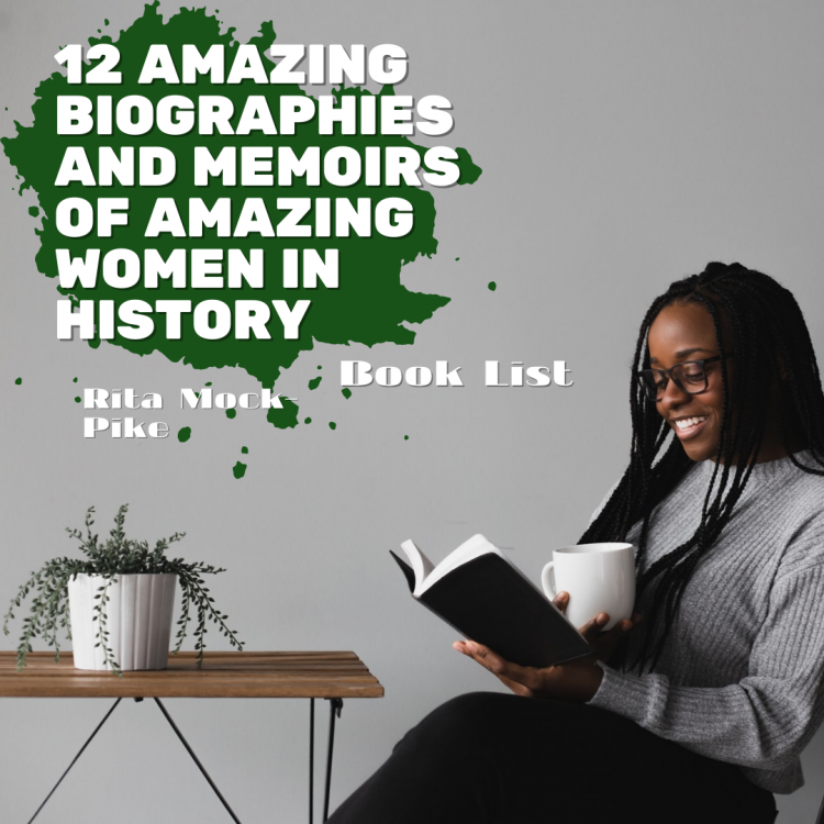 Woman reading book - biographies and memoirs of amazing women