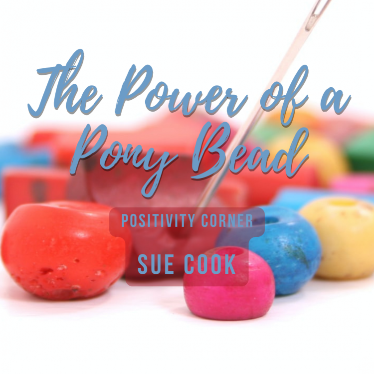 A pile of colorful beads - the power of a pony bead