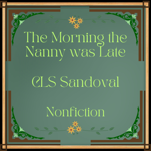the morning the nanny was late - title plate