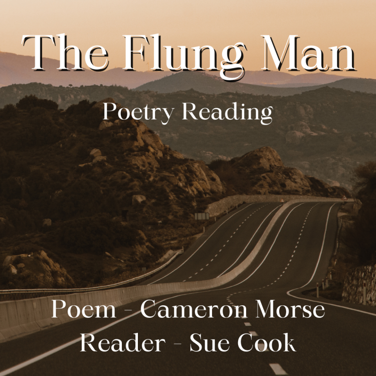 The Flung Man cover - highway with text