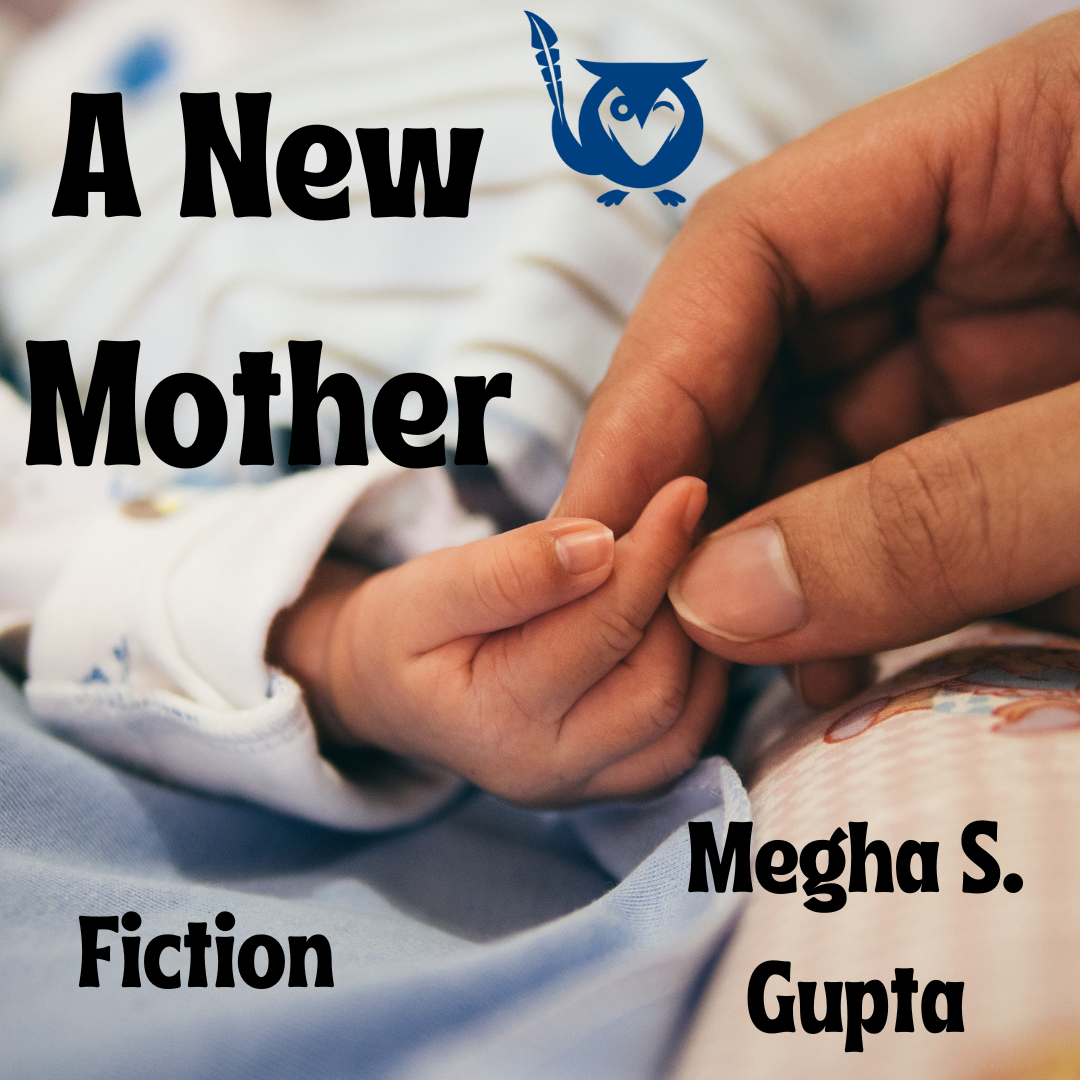 a new mother - image of mother's hand holding newborn baby hand