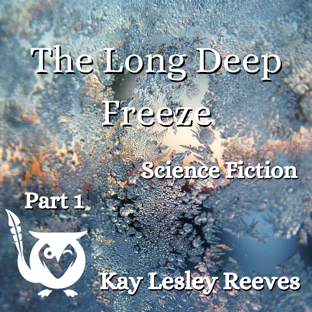 The Long Deep Freeze, Part 1 cover - the plan - image of frost on glass